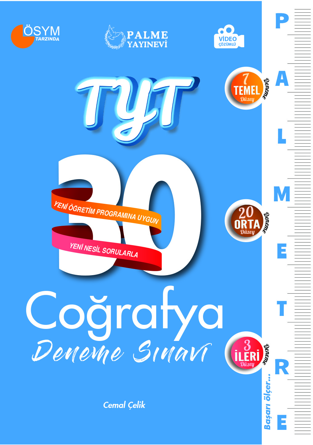 TYT Palmetre Coğrafya 30'lu Deneme kapak görseli
